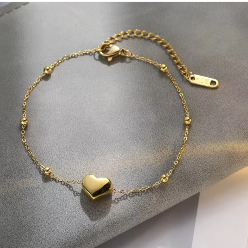 Bracelet en forme de cœur